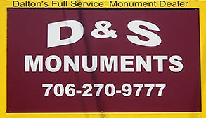 D&S Monuments | 706-270-9777